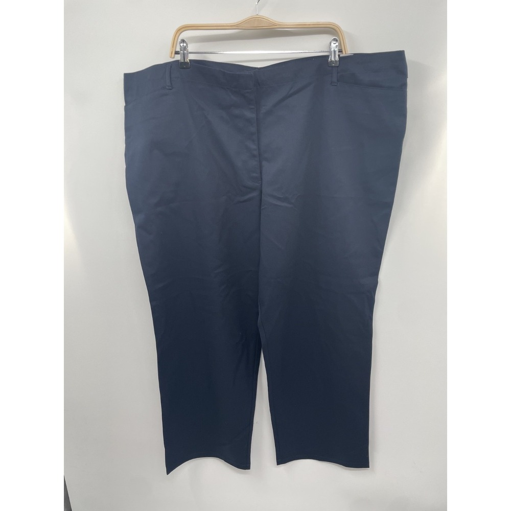 Cintas Susan Fit Pants Women's 28 Regular Black Straight Leg Trousers Ankle NWOT